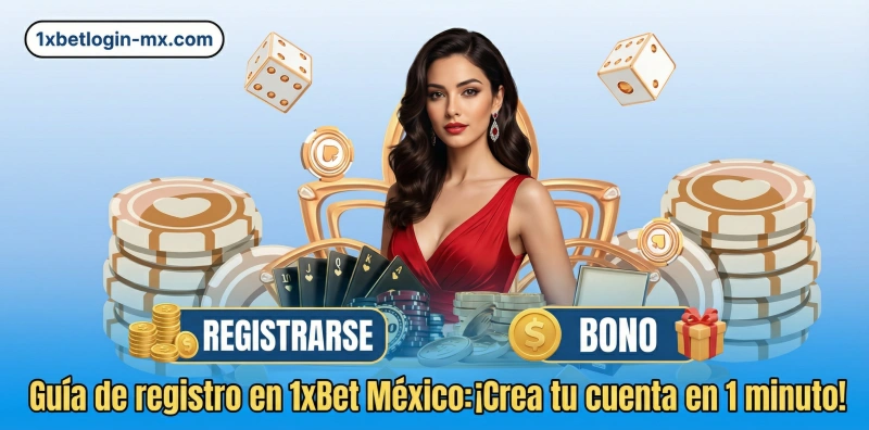 1xBet México: El Mejor Sitio de Apuestas y Casino 2026 8 Guía-de-registro-en-1xBet-México